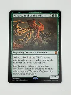 MTG Ashaya, Soul of the Wild NM English MTG Duskmourn Commader BB - Image 1