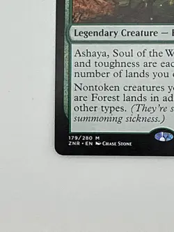 MTG Ashaya, Soul of the Wild NM English MTG Duskmourn Commader BB - Image 5
