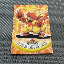 Carte Pokemon Topps #126 Magmar Francaise - Image 1