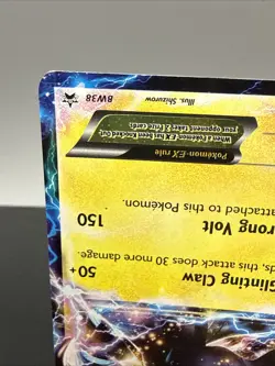 Pokemon TCG 2012 BW Black Star Promos Zekrom EX Holo BW38 - Image 4