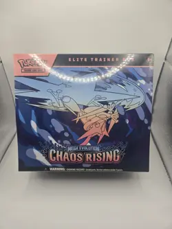 SEALED Pokemon Mega Evolution ME4 Chaos Rising Elite Trainer Box ETB - Image 1