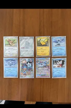 Pokemon 2025 Holiday Calendar Stamped Promos (Complete Set of 8) - Image 1