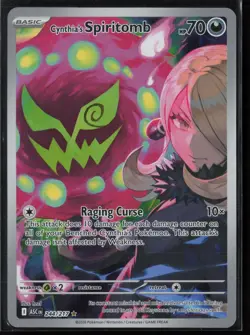 Cynthia's Spiritomb 244/217 Illustration Rare Ascended Heroes Pokemon Near Mint - Image 1