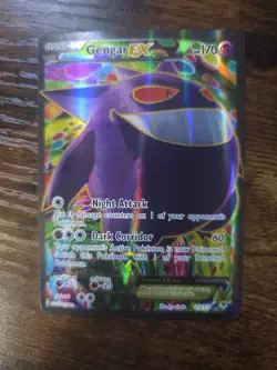 Pokemon TCG Ungraded Gengar EX Full Art 114/119 XY-Phantom Forces Holo LP/MP - Image 1