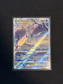 Glaceon VSTAR - GG40/GG70 - Pokemon Crown Zenith Galarian Gallery Ultra Rare NM - Image 1