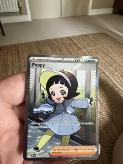 Pokemon TCG Poppy 220/197 Sv03: Obsidian Flames Holo Ultra Rare - Image 3