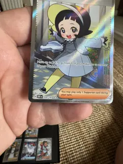 Pokemon TCG Poppy 220/197 Sv03: Obsidian Flames Holo Ultra Rare - Image 5