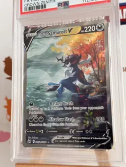PSA 10 Hisuian Samurott V Galarian Gallery SWSH Crown Zenith GG51/GG70 Pokemon - Image 2