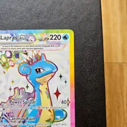 Lapras ex 158/142 SV07: Stellar Crown Pokemon Card NM - Image 2