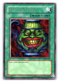 Pot of Greed - LOB-EN119 - Rare - Yugioh - Image 1