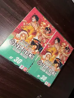 Two - One Piece: Luffy & Ace (ST-30) Starter Decks EX **Chance** At GOD Deck - Image 1