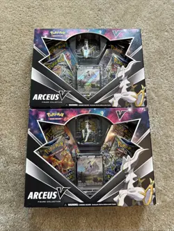 Pokemon TCG Arceus V Figure Collection Box Factory Sealed Lot Of 2 820650850165 - Image 1