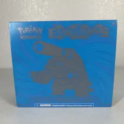 Pokemon 2016 XY Evolutions Blastoise Collectors ETB NO CARDS Original Poster - Image 2