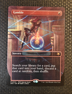 Gamble - Borderless - Murders of Karlov Manor - SPG - #024 - NM - Image 1