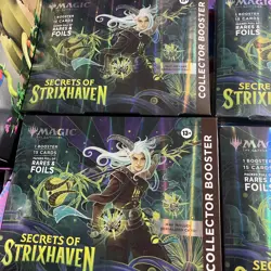 Lot of 4X - MTG: Secrets of Strixhaven Collector Booster Omega FACTORY SEALED - Image 2