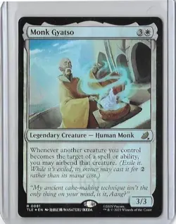 2025 MTG AVATAR: THE LAST AIRBENDER (FOIL) MONK GYATSO 0081 - Image 1