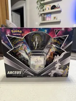2x Arceus V Figure Collection Box Factory Sealed Pokemon TCG Cosmic Eclipse Pack - Image 4