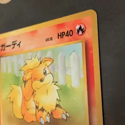 Pokemon Intro Pack (Squirtle) Growlithe 26 Regular 40 HP Basic JP Himeno - Image 3