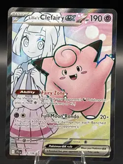 Pokemon TCG - Lillie's Clefairy ex - 173/159 - Journey Together - Ultra Rare - Image 1