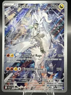 Pokemon TCG - N's Reshiram - 167/159 - Journey Together - Illustration Rare - Image 1