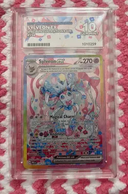 Sylveon EX 156/131 SIR ACE 10 Prismatic Evolutions Pokemon TCG Gem Mint - Image 4