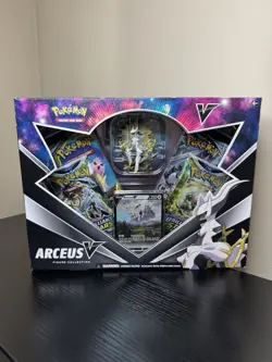 Pokemon TCG - Arceus V Figure Collection - New & Sealed - Image 1