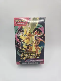 Pokemon TCG Mega Evolution-Ascended Heroes 6 Booster Packs English Dragonite - Image 1