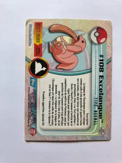 Excelangue #108 / carte pokemon topps - Image 2