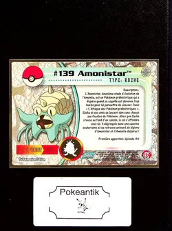 Carte Pokemon Topps #139 Amonistar - Image 2