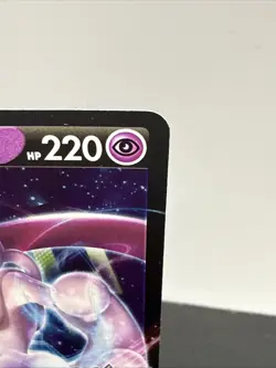 Pokemon TCG Mewtwo V SWSH223 Pokemon GO Black Star Promo Full Art Holo HP 220 - Image 2