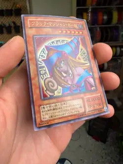 2001 Japanese Dark Magician Girl P4-01 Ultra Yu-Gi-Oh! Trading Card Game - Image 2
