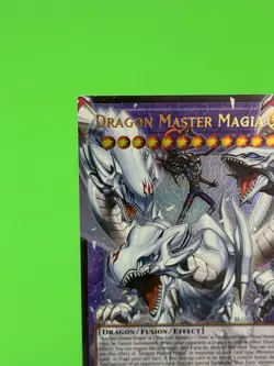 Yu-Gi-Oh Glorious Gallery Dragon Master Magia Extended Art BLGG-EN137 NM!!! - Image 4