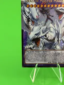 Yu-Gi-Oh Glorious Gallery Dragon Master Magia Extended Art BLGG-EN137 NM!!! - Image 5