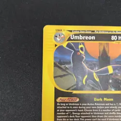 UMBREON 41/147 Aquapolis Non-Holo Rare Pokemon TCG Card E Reader LP - Image 2