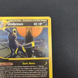 UMBREON 41/147 Aquapolis Non-Holo Rare Pokemon TCG Card E Reader LP - Image 3