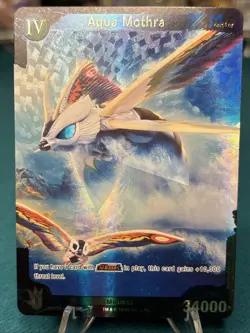 Aqua Mothra Monster Foil SP Stage IV Godzilla Card EBP03-022+ - Image 1