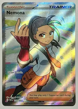 Nemona 229/091 (NM) IR Scarlet & Violet: Paldean Fates 2024 Pokemon Card - Image 1
