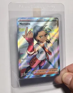 Nemona 229/091 (NM) IR Scarlet & Violet: Paldean Fates 2024 Pokemon Card - Image 3