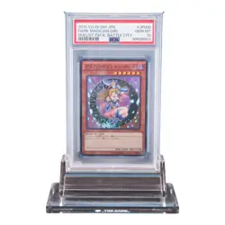 Yu-Gi-Oh! yugioh Card Dark Magician Girl DP16-JP009 PSA 10 Super Rare from Japan - Image 1
