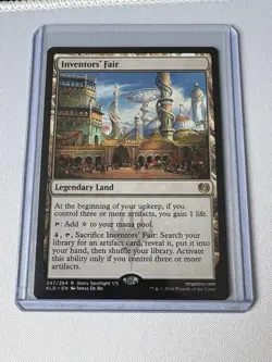 Inventors' Fair - Kaladesh Rare Legendary Land - Magic the Gathering - Image 1