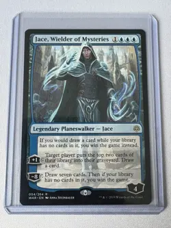 MTG Jace, Wielder of Mysteries War of the Spark Regular Rare Planeswalker - Image 1