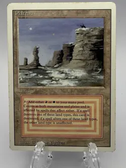 Plateau Revised MTG Dual Lands Magic the Gathering - Image 1