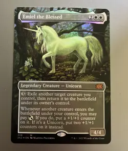 Emiel the Blessed (Borderless) Double Masters 2022 Regular - Image 1