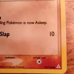 Phanpy 75/110 Ex Holon Phantoms Reverse Holo Foil Stamped Pokemon CGAI grade7.5 - Image 4