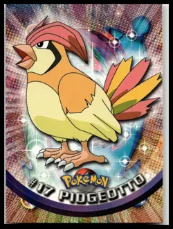 1999 Topps TV Series #17 Pidgeotto Holo Pokemon Blue Label - Image 1