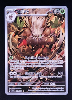 Shiftry 163/162 Illustration Rare Temporal Forces Pokemon Near Mint - Image 1