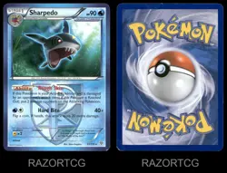 SHARPEDO 33/135 R PLASMA STORM POKEMON LP - Image 4
