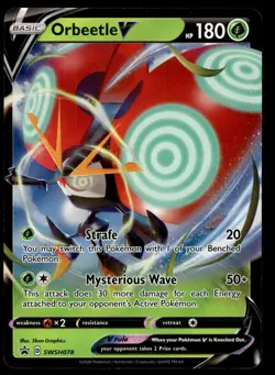 ORBEETLE V - SWSH078 Holo Promo Sword & Shield Promo Pokemon NM - Image 1