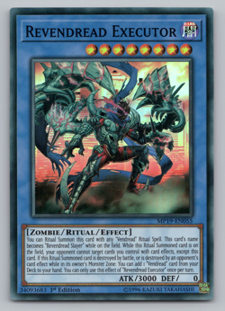 Revendread Executor - MP19-EN055 - Super Rare - 1st Edition Yugioh - Image 1