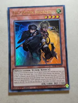 The Golden Swordsoul - BLTR-EN109 - Ultra Rare - 1st Edition - Yugioh - Image 1
